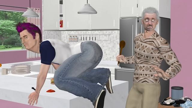 Daddy and the Big Boy - Chores and Punishment (Ep #5) смотреть онлайн
