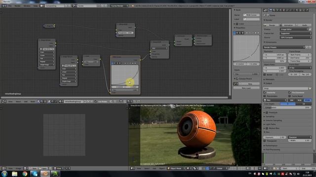Мини-рассказ о рендере в Blender/cycles материалов с PBR текстурами смотреть онлайн