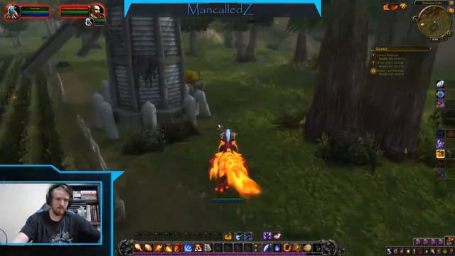 [Nightborne Fire Mage] Helps Koltira in [Western Plaguelands] For the Horde! смотреть онлайн