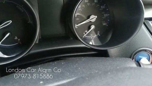 Toyota C-HR 2018 Security Upgrade | Starline I96 Canbus Immobiliser | London Car Alarm Co