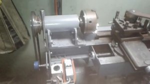 Самодельный токарный станок по металлу. Краткий обзор.