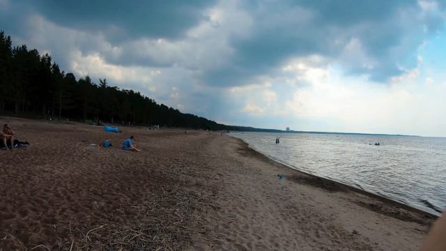 Где искупаться? Обзор пляжей. Южный берег Финского залива. смотреть онлайн
