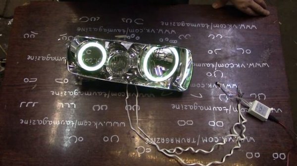 Led Angel Eyes Honda Accord 7 by TAU tech Ангельские Глазки для Хонда Аккорд