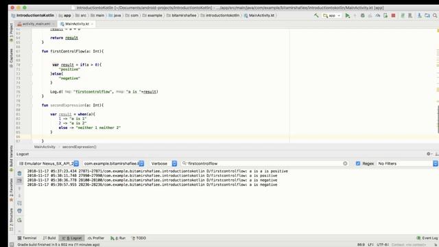 kotlin control flow - when expression смотреть онлайн