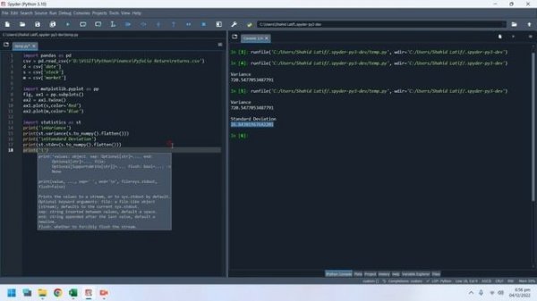 Python: Expected Returns (Finance/Risk Management) using PyPortfolioOpt
