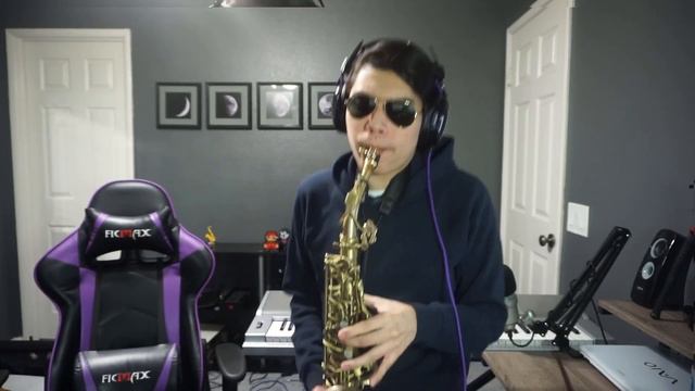 LOST IN PARADISE - Jujutsu Kaisen - ALI - Sax Cover смотреть онлайн