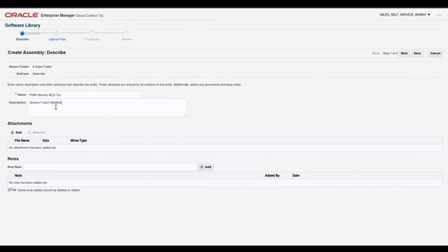 Creating an Assembly Component in the Oracle Enterprise Manager Cloud Control Software Library смотреть онлайн