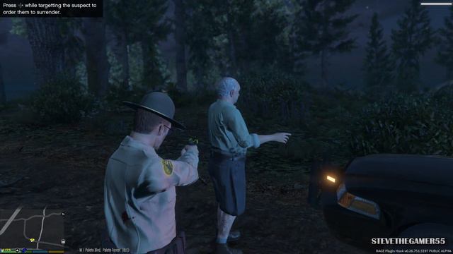 GTA 5 - LSPDFR - EPiSODE 56 - LET'S BE COPS - PALETO BAY PATROL (GTA 5 PC POLICE MODS) SHERIFF смотреть онлайн
