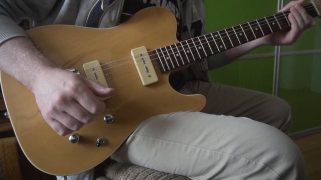 Струнодер 3.0 -.G&L Tribute Asat Deluxe Carved Top P-90 смотреть онлайн