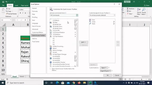 How To use Camera Tool in Excel|| Feature in Microsoft Excel 2019 Tutorial смотреть онлайн