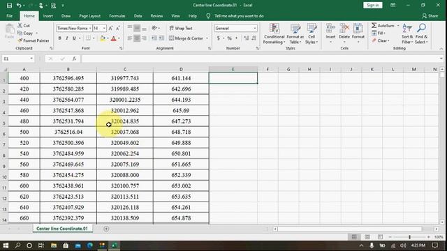 Excel Data convert to SDR File for Total Station смотреть онлайн