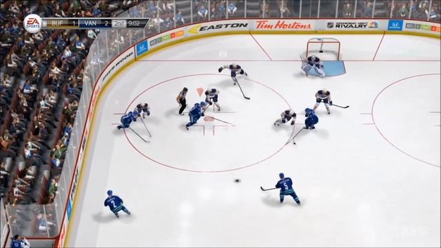 NHL 14 - Vancouver Canucks vs. Buffalo Sabres Gameplay [HD] смотреть онлайн