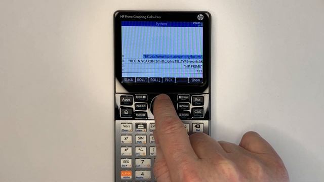 HP Prime QR Code Encoder Program in Python смотреть онлайн