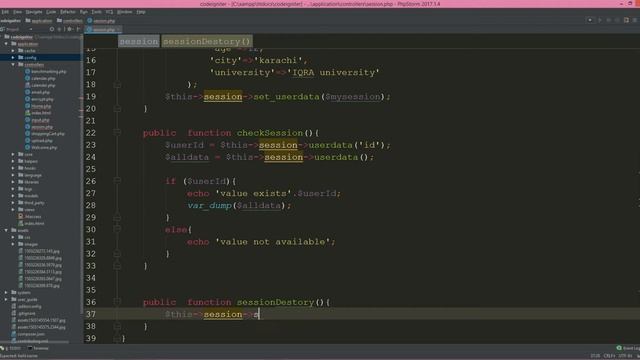 Session library in codeigniter | set session | get session in Codeigniter |flash data in Codeignite смотреть онлайн