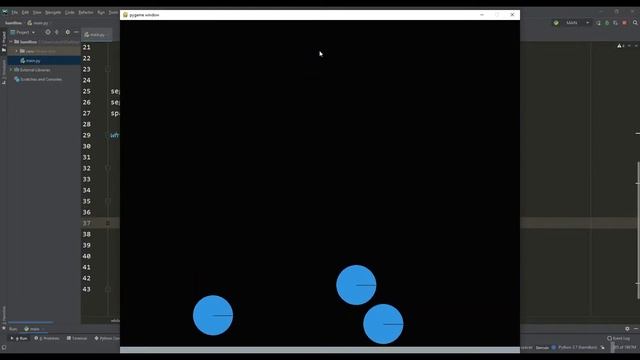 Python Physics Simulation. Galton Board. Pymunk Tutorial смотреть онлайн