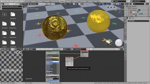 Photorealistic gold render under 5 minutes - Blender 2.8 Tutorial смотреть онлайн