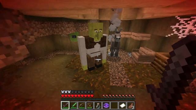 Shrek Easter egg [Poison Minecraft Horror Map] смотреть онлайн