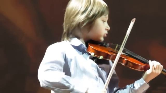 Alexander Kulitskiy 8 years old/ Kabalevsky Violin Concerto in C