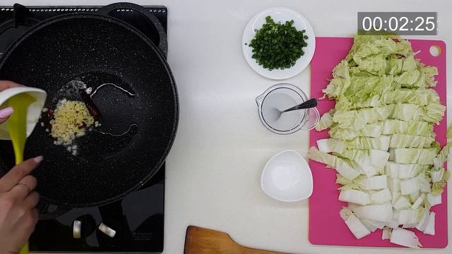 Жареная Китайская капуста смотреть онлайн