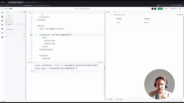 4mins: HTML Template Tag - Learn the Web Components Technology смотреть онлайн