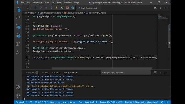 ?LOGIN | INICIAR SESIÓN flutter con FIRBASE AUTH - google sign смотреть онлайн