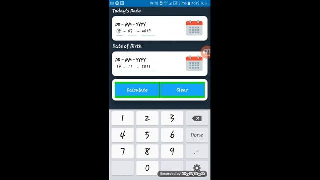 HOW TO CALCULATE AGE IN DAYS\ HOURS\ MINUTES\ AND SECONDS BY USING AN APPLICATION смотреть онлайн