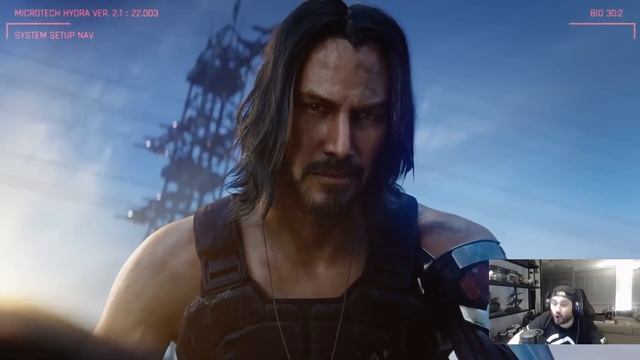 Cyberpunk 2077 - Keanu Reeves Reactions ??? смотреть онлайн