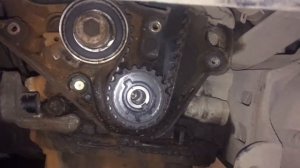 Замена помпы Шевроле Ланос. ГРМ попал под раздачу.