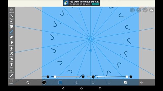 How To Use The Symmetry Ruler - Ibis Paint X!! смотреть онлайн