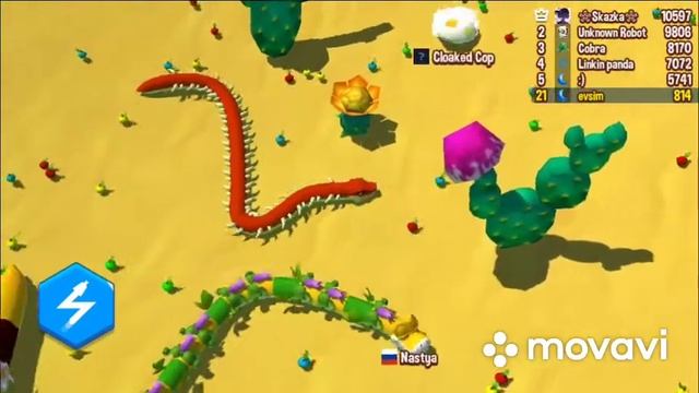 snake rivals e006 | змейка 3d игра продолжение приключений нуба смотреть онлайн