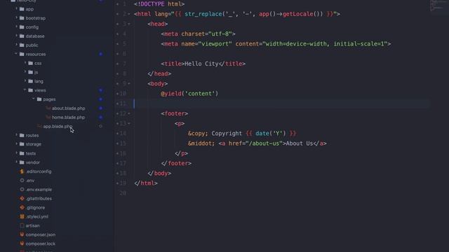 Formation Laravel 8 - 8/26 - Layouts et sections смотреть онлайн