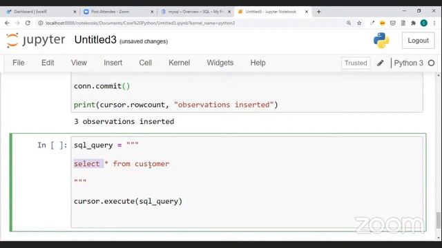 SQL Database Connection And Manipulations смотреть онлайн