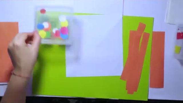 "САЛФЕТКА (КОВРИК)" ИЗ БУМАГИ аппликация с детьми смотреть онлайн