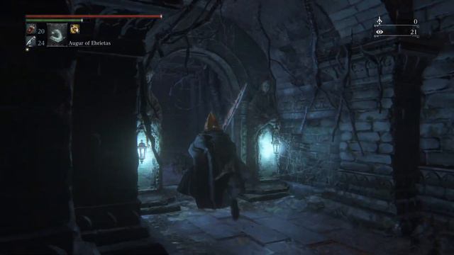 Bloodborne Old Hunters Edition vs. Pthumerian Descendant Ludwig's Holy Blade & Empty Phantasm Shel смотреть онлайн