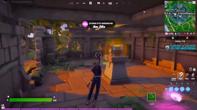 INVESTIGATE AN ANOMALY DETECTED IN STEALTHY STRONGHOLD CHALLENGE QUEST GUIDE | Fortnite смотреть онлайн