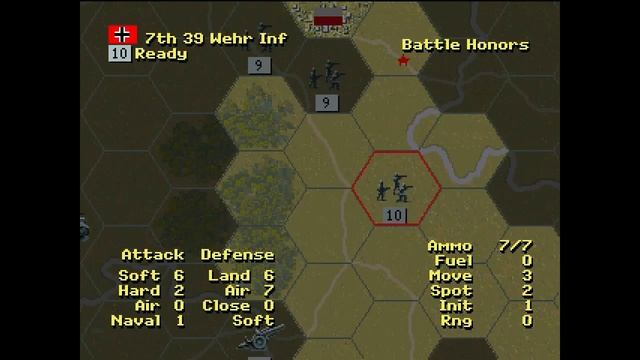 Panzer General ... (PS1) Gameplay смотреть онлайн