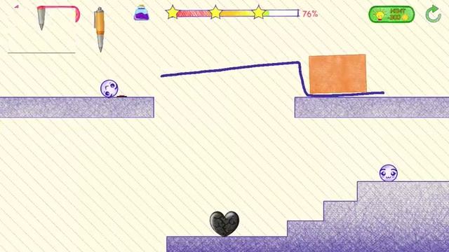 Love Story : Draw Physics Line. Heal Love. Level 89. 3 Stars. смотреть онлайн