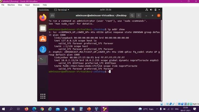 Create NAT network and Assign different ips in Virtual box смотреть онлайн