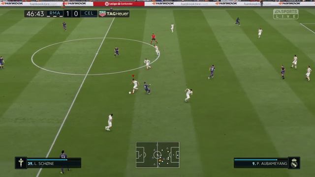 FIFA 19: Real Madrid vs RC Celta смотреть онлайн