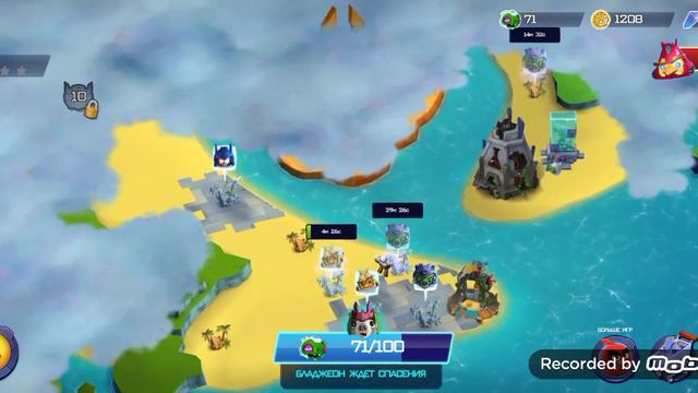 Урок по...Gameplay Angry Birds Transformes смотреть онлайн