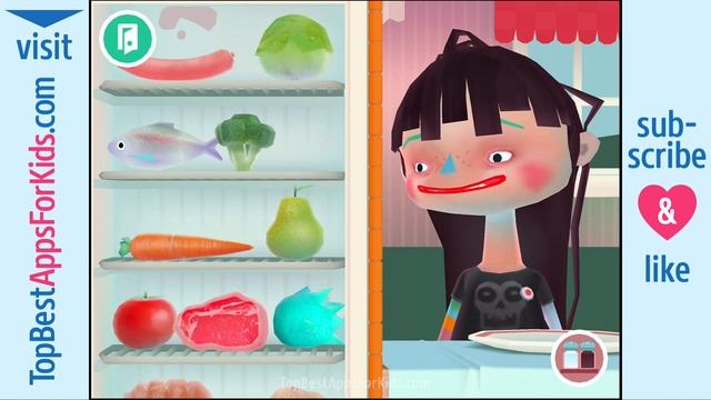 Toca Kitchen 2 - New Game App for Kids, iPad iPhone смотреть онлайн