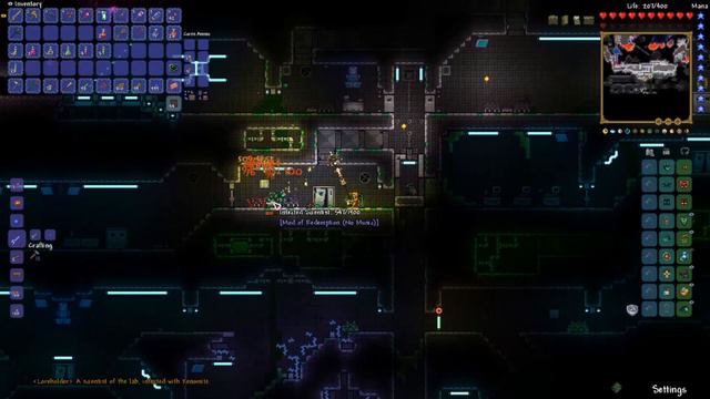 Terraria [Mod of Redemption] Let's Play Episode 14: The Abandoned Lab! смотреть онлайн