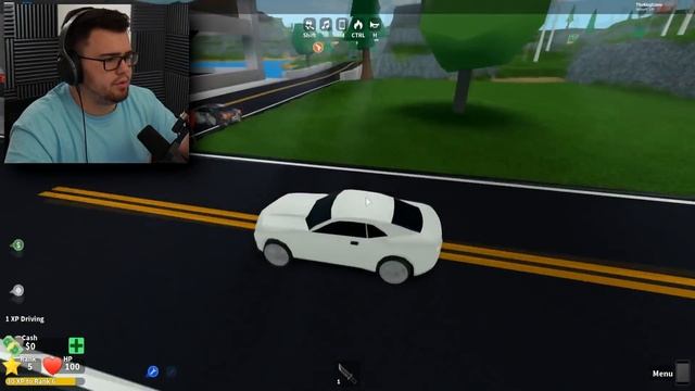 ROBBING A GAS STATION IN ROBLOX | Roblox - Mad City (GTA 5 Roblox) смотреть онлайн