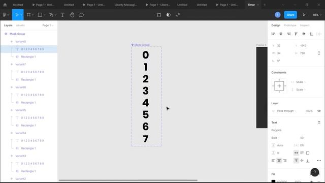 Figma Timer Animation Prototype смотреть онлайн