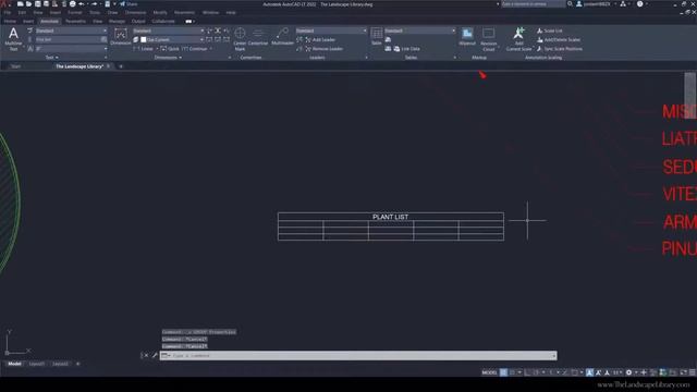13. How to Create a Plant List | AutoCAD for Landscape Design смотреть онлайн