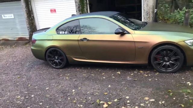 BMW E92 chameleon colorflip plasti dip смотреть онлайн