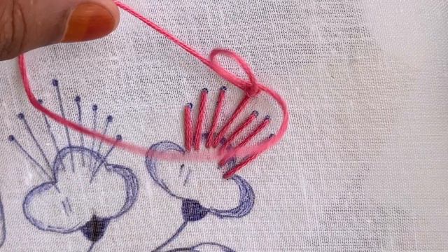 Splendid Flower Design|hand Embroidery|embroidery Designs|embroidery Video