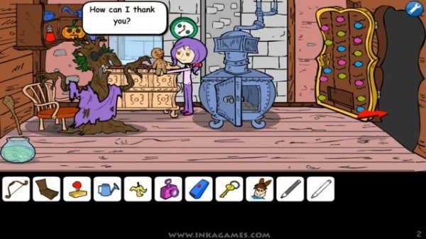 Geraldine and the Return of the Witch - Walkthrough