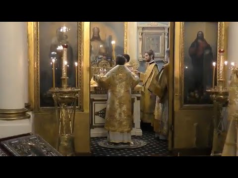 Митрополит Иларион. Божественная Литургия. 16 декабря 2018 смотреть онлайн