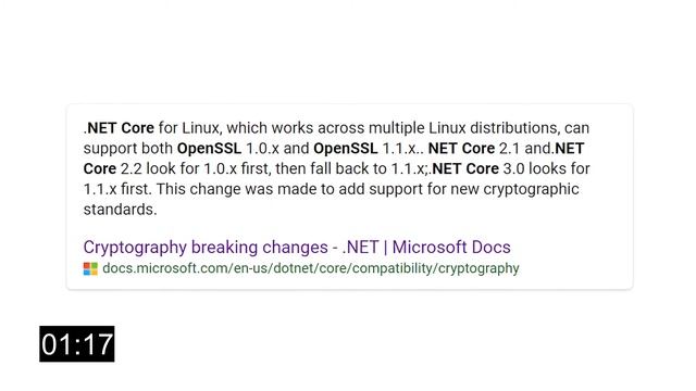 How to solve the "No usable version of the libssl was found" in GitHub Actions and Azure Pipelines смотреть онлайн